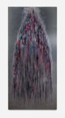 Wang Shui Queen, 2021 Oil on aluminum honeycomb panel 90 x 43 inches (228.6 x 109.2 cm)