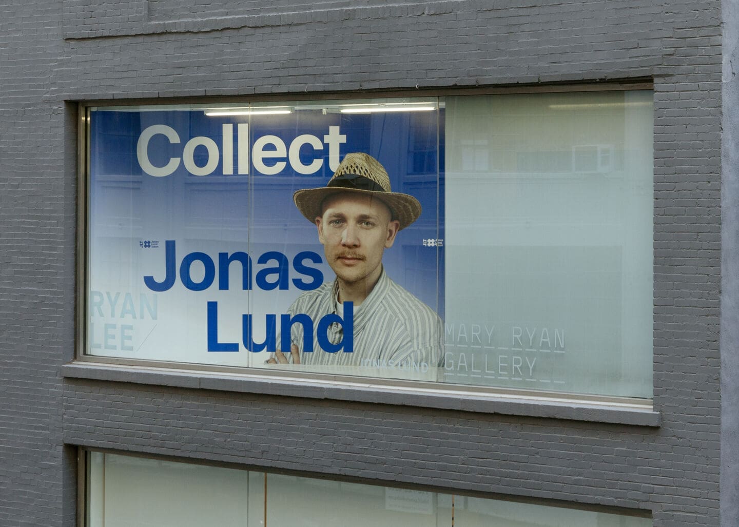 My name is Jonas Lund and I approve this message, installed in RLWindow, 2023